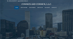 Desktop Screenshot of connicklaw.com